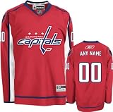 Washington Capitals Red Premier Jersey: Customizable NHL Jersey
