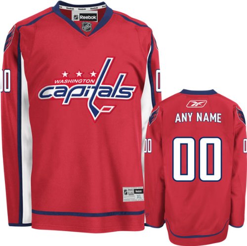 Washington Capitals Red Premier Jersey: Customizable NHL Jersey