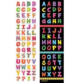 Alphabet Fun Sticker Strips