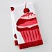 Valentine's Day Cupcake Kitchen Towel