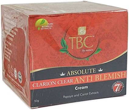 Tbc By Nature Absolute Clarion Clear Anti Blemish Papaya & Carrot Extracts Cream