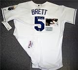 George Brett Autographed/Hand Signed Royals Authentic Jersey