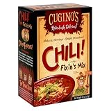 Cugino's Gourmet Foods, Ridiculously Delicious Chili Fixin's, 12 Cup CHILI Fixin's Mix, 4.5-Ounce Boxes (Pack of 6)