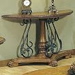 Distressed Oak Sofa Table By Coaster Furniture