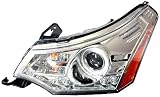 Anzo USA 121273 Ford Focus Projector Chrome Clear with Amber Reflectors Headlight Assembly - (Sold in Pairs)