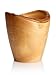 Enrico Mango Wood Utensil Vase with Bark Rim