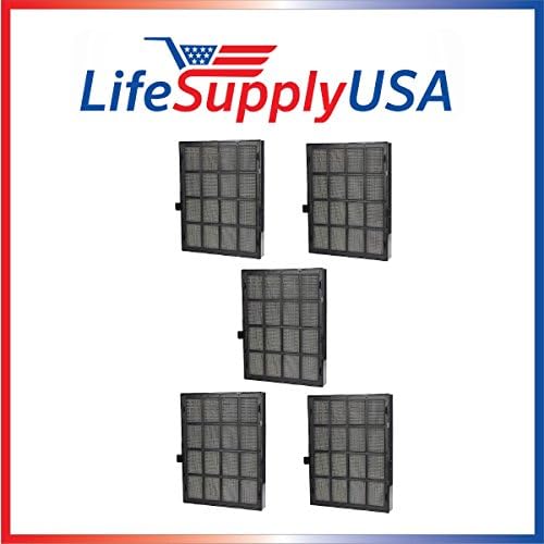 5 pcs True HEPA Replacement Filter Designed To Fit Winix 114190 Size 21 by Vacuum Savings