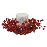 10 Red Mixed Berry Candle Ring 3.5 Ctr