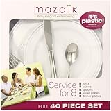 Mozaik  Service for 8, 40-Count