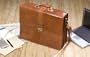 Leather Lawyer's Briefcase - Legal Brief