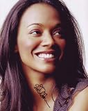 ZOE SALDANA hand signed autographed photo - STAR TREK AND AVATAR STAR