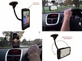 Vierra - Definitive HTC Desire HD Car Kit Pack with Rotating Windscreen Holder Mount Stand and Free Case & Car Charger