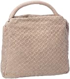 Caf&egrave;Noir YBEE91N094X2, Sac port&eacute; &eacute;paule femme - Beige, Cuir
