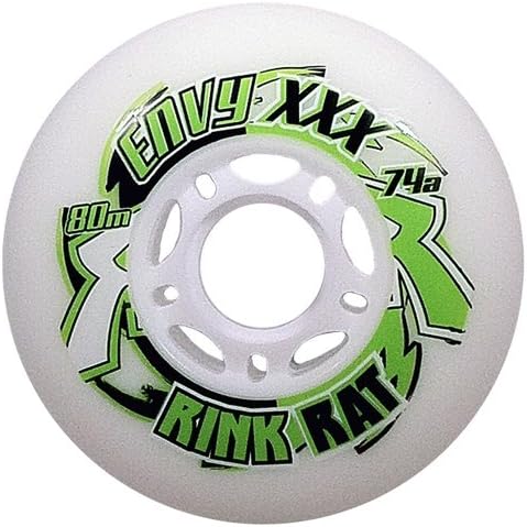 ROLLER HOCKEY WHEELS Rink Rat Envy XXX Grip Inline Hockey Wheels - 59mm