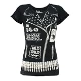 Produkt-Bild: Abbey Dawn Shirt WILD CHILD LACE TEE black