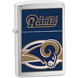 NFL St. Louis Rams Brushed Chrome Zippo Lighter