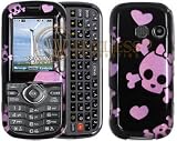 51lt55leWpL. SL160  Black Pink Skull SnapOn Protector Case for LG Cosmos VN250 / Rumor2 LX265 Sprint