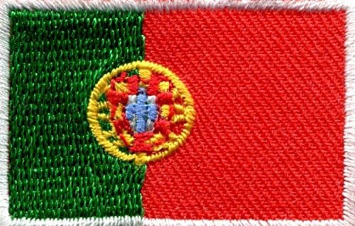 Flag of Portugal Portuguese Europe Applique Iron-on Patch Medium New S-113