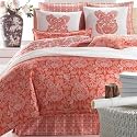 Boheme Persimmon Cal King Duvet Cover