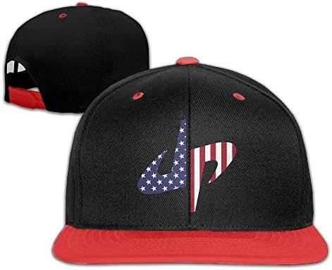 America Dude Perfect Extreme Sport Youth Adjustable Hip-hop Baseball Cap Red