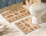 Southwest Bathroom Mat Rugs by Winston Brands