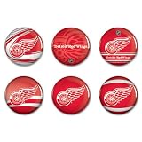 Detroit Red Wings 6-Pack Buttons Set