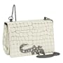 Kenneth Jay Lane Ali Shoulder Bag - Croc ice