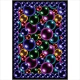 Kid Essentials Rainbow Bubbles Kids Rug Size: 3' 10