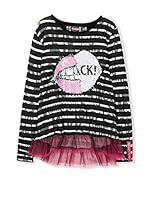 Desigual Camiseta Manga Larga Manitoba (Negro)