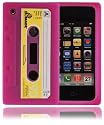 New Retro iPHONE 3G 3Gs Cassette Tape Case Cover PINK By V Direct Accessories