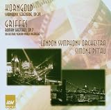 Korngold: Symphonic Serenade, Op. 39 / Griffes: Roman Sketches, Op. 7 ~ Pittau