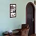 Adeco 3 Opening Decorative Walnut Wood Wall Hanging Collage Picture Photo Frame - Made to Display Three 4x6 Photos