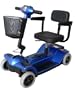 Zip'r 4-Wheel Scooter (Options - Color: Blue)