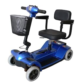 Zip'r 4-Wheel Scooter (Options - Color: Blue)