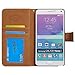 Bfun Packing Elephant Flower Card Slot Wallet Leather Cover Case for Samsung Galaxy Note 4