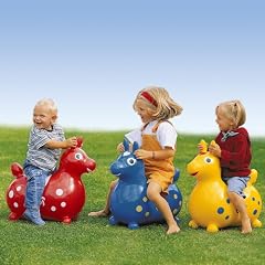 Sitz- und H�pfpferdchen "Rody", blau
