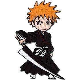  Bleach: Chibi Ichigo Drawn Zengetsu Anime Patch