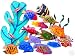 WALL SCULPTURE OF CORAL REEF & FISH METAL ART
