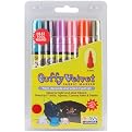 - Bright Puffy Velvet Fabric Markers - 6