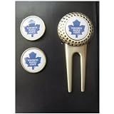Toronto Maple Leafs Nhl Divot Tool Golf Ball Marker Set
