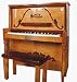 Schoenhut Oak/Mahogany 37-Key Spinet w/Bench Centennial Limited