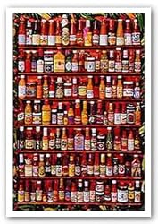 Hot Sauces II by Jennifer Thompson 36"x24" Art Print Poster