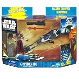 Star Wars The Clone Wars Speeder Bike with Plo Koon