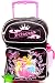 Disney Princess Rolling Backpack Full Size-Black