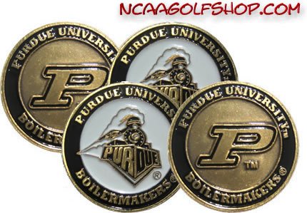 Purdue Boilermakers Golf Ball Markers