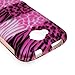 CoverON Slim Hard Case for ZTE Reef N810 with Cover Removal Tool - (Pink Animal Skins)
