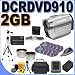 Sony HandyCam Hybrid DCR-DVD910 DVD Camcorder w/ 15x Optical Zoom PLUS 3pc Filter Kit - 0.45x Wide Angle Lens, 2x Telephoto Lens, 2GB PRODuo Memory Stick + MORE! DCRDVD910 BigVALUEInc Accessory Super Saver Bundle - Brand New USA!