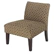 Avington Slipper Chair - Squares