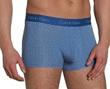 Calvin Klein Men's Micro Modal Trunk, Basin Logo, X-Large