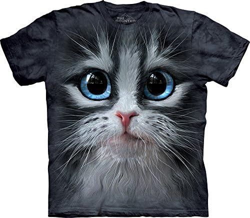 Cutie Pie Kitten Face Kids T-Shirt-S